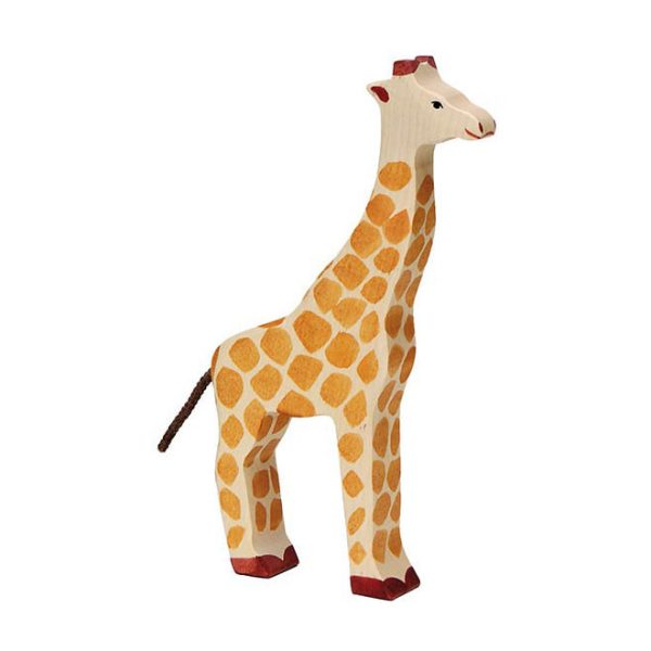 Houten giraffe-Kiddeaus